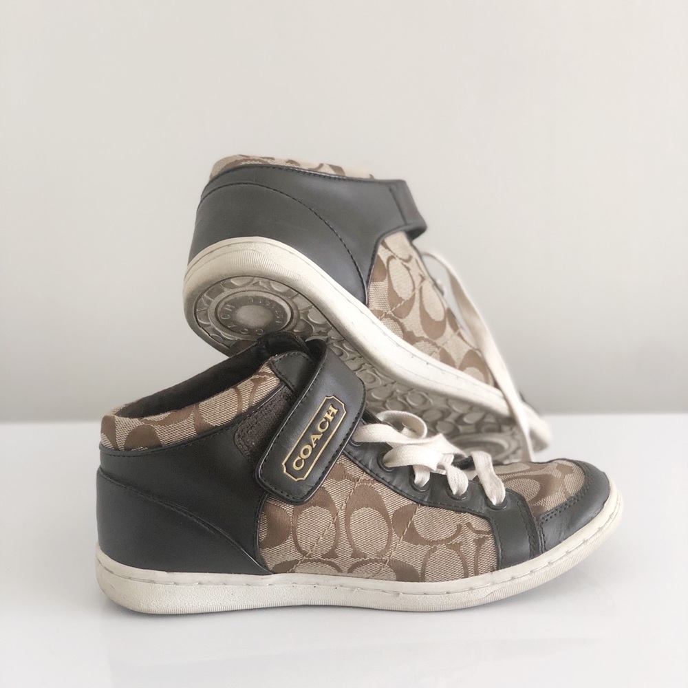 Coach Sneakers Brown Size 7.5
